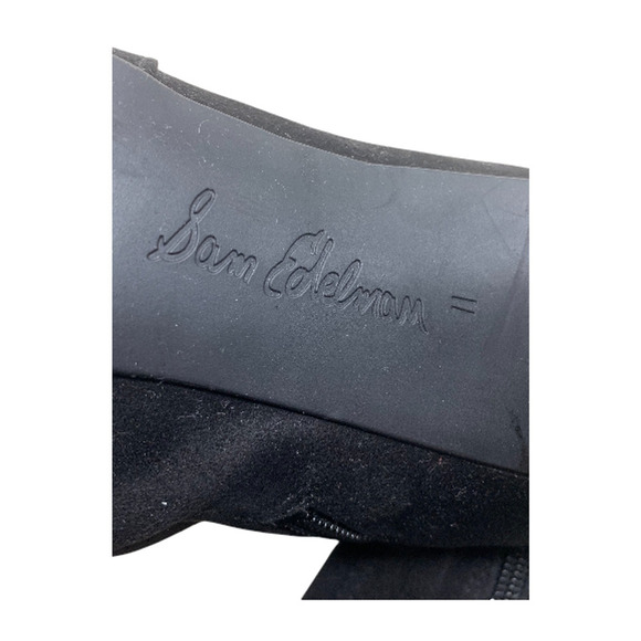 Sam Edelman Kent Over the Knee OTK Black Heeled Boots Women Sz 11 - Picture 6 of 8